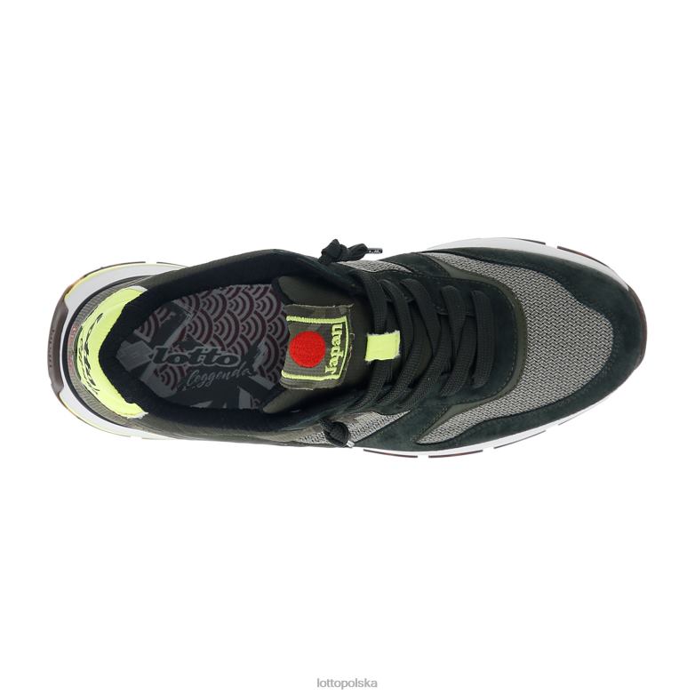 Lotto Polska Buty - Lotto Człowiek zielona żywica/ciepły szary 4u/liść winogron Kamuflaż Tokyo Ginza buty R4DBZ24