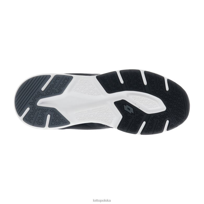 Lotto Męskie - Lotto Człowiek cały czarny/chłodny szary 11c speedride 600 xii buty R4DBZ248