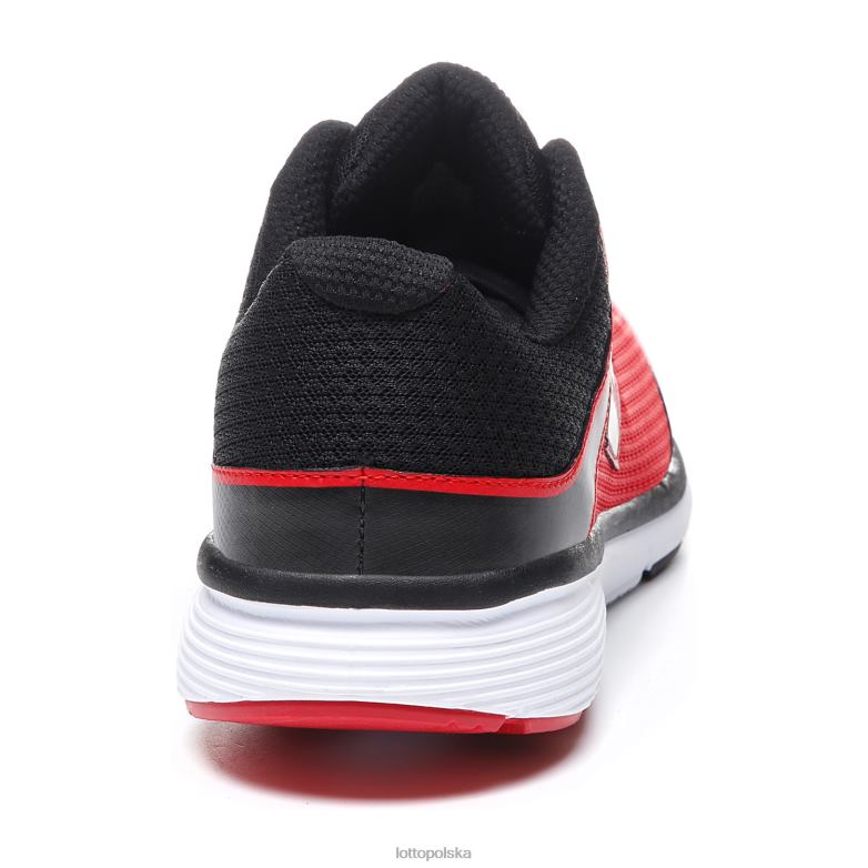 Lotto Męskie - Lotto Człowiek przytul czerwony/cały czarny speedride 400 iii buty R4DBZ244