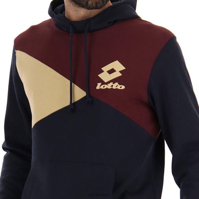 Lotto Męskie - Lotto Człowiek granatowy lekkoatletyka lg iii pot hd fl strój R4DBZ291