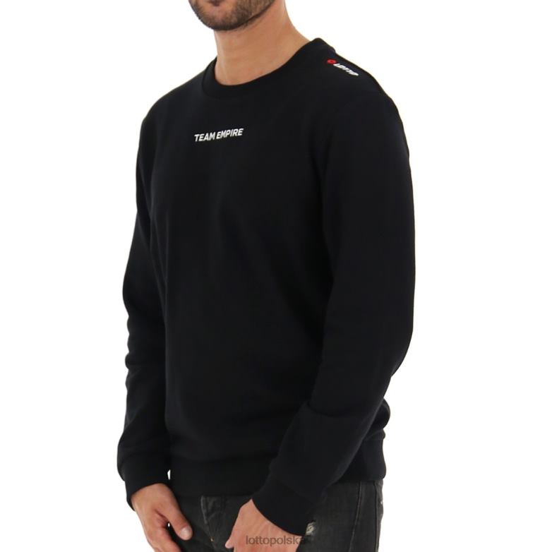 Lotto Męskie - Lotto Człowiek wszystko czarne zespół imperium pot rn strój R4DBZ316