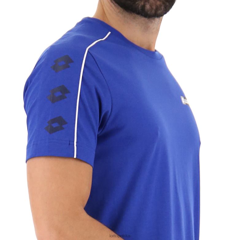 Lotto Męskie - Lotto Człowiek błękit Pacyfiku logo VIII koszulka 1 strój R4DBZ414