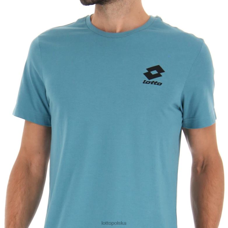 Lotto Męskie - Lotto Człowiek błękit bretoński podstawowa koszulka strój R4DBZ435