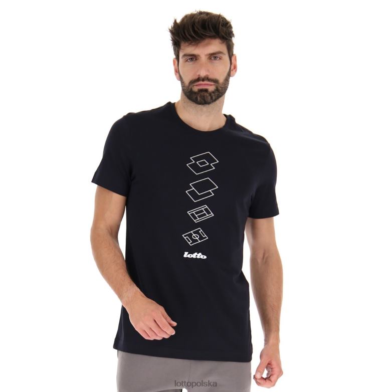 Lotto Męskie - Lotto Człowiek granatowy pochodzenie koszulki strój R4DBZ439
