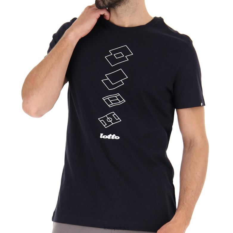 Lotto Męskie - Lotto Człowiek granatowy pochodzenie koszulki strój R4DBZ439