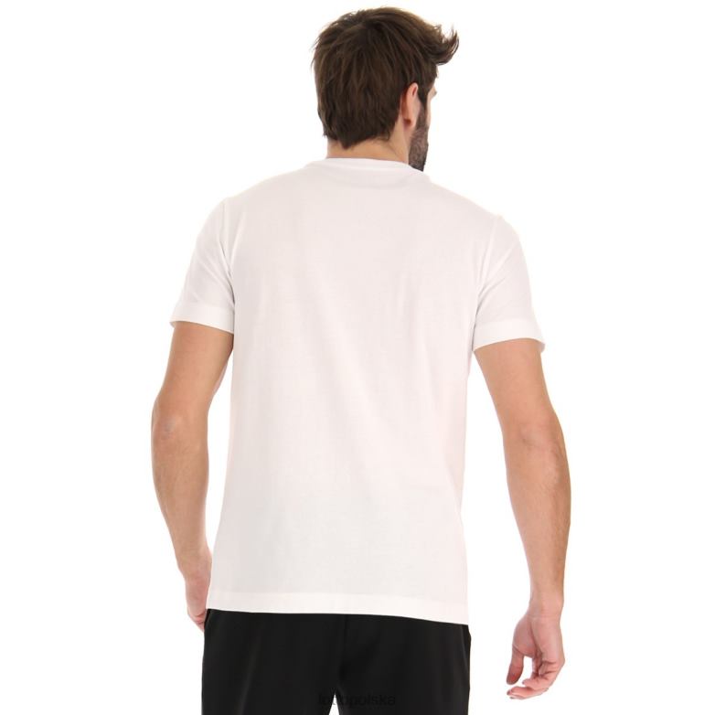 Lotto Męskie - Lotto Człowiek jasna biel koszulka prisma iv js strój R4DBZ437