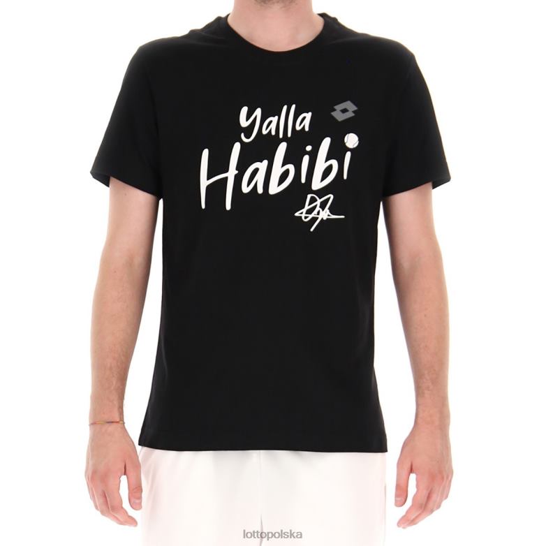 Lotto Męskie - Lotto Człowiek lekkoatletyka Koszulka Yalla Habibi ons Jabeur Man strój R4DBZ440