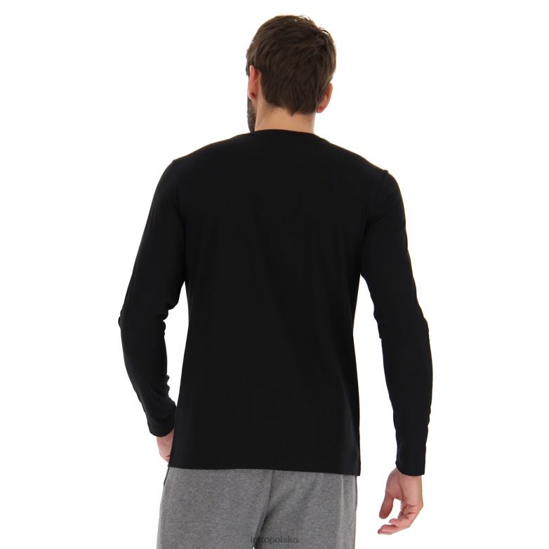 Lotto Męskie - Lotto Człowiek lekkoatletyka msc tee ls strój R4DBZ480