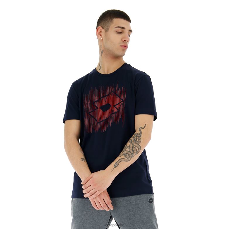 Lotto Męskie - Lotto Człowiek lekkoatletyka tee losanga js strój R4DBZ432