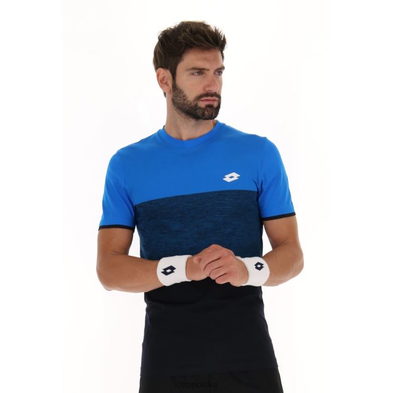 Lotto Męskie - Lotto Człowiek niebieska zatoka pierwsza dziesiątka iii tee sml strój R4DBZ519