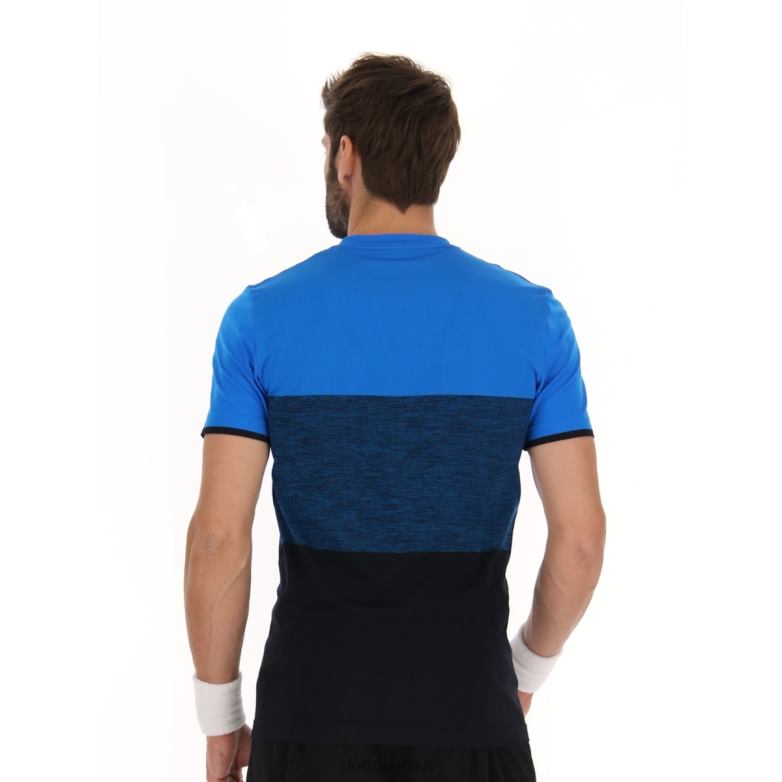 Lotto Męskie - Lotto Człowiek niebieska zatoka pierwsza dziesiątka iii tee sml strój R4DBZ519