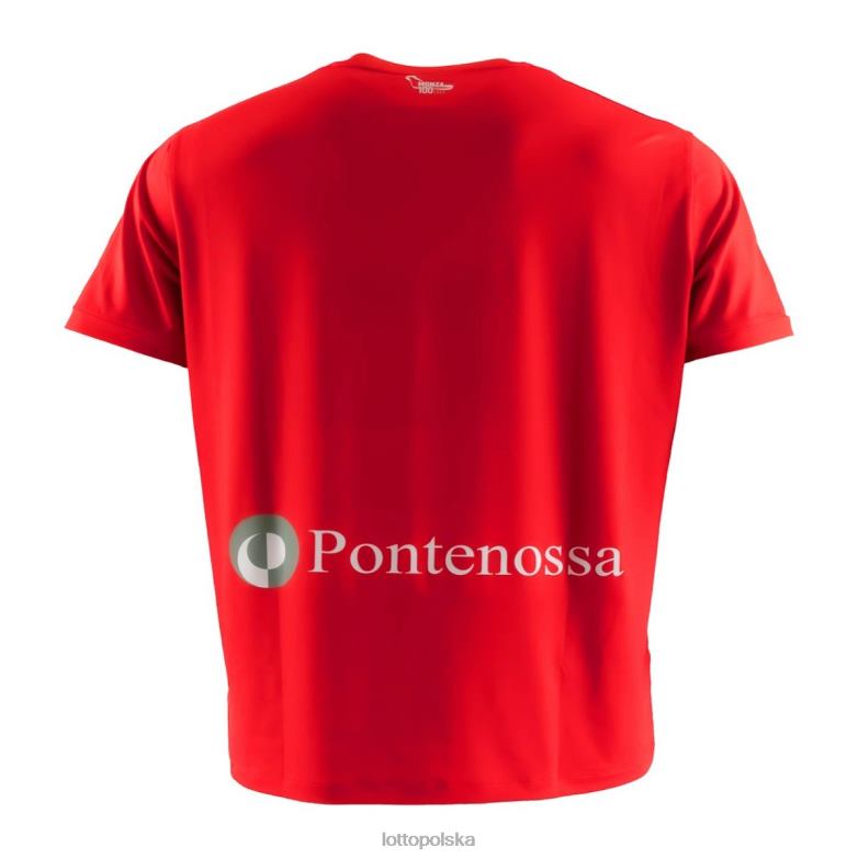 Lotto Męskie - Lotto Człowiek płomień czerwony autentyczny ac monza home 22/23 strój R4DBZ640