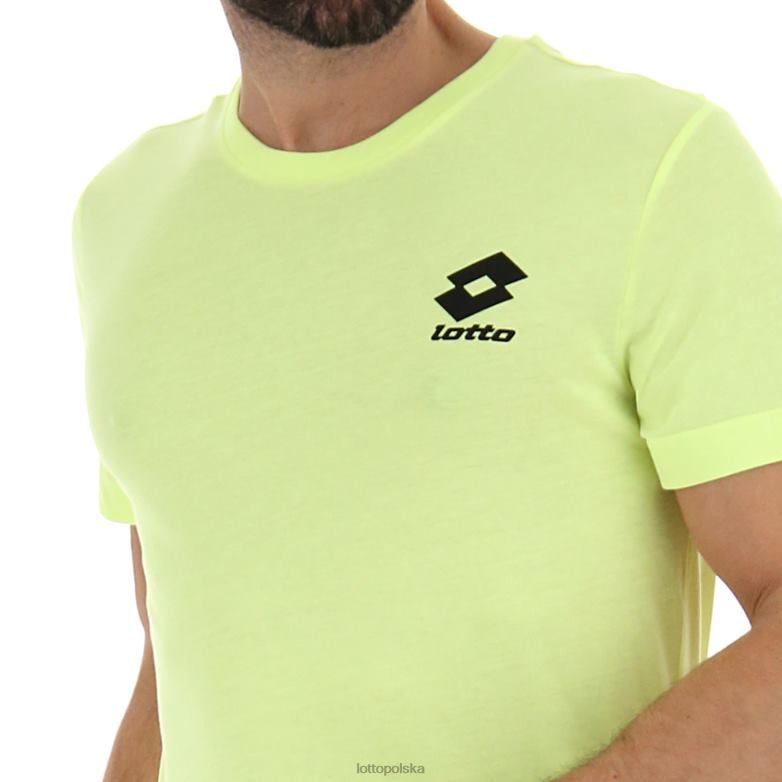 Lotto Męskie - Lotto Człowiek żółty neon koszulka bs js strój R4DBZ434