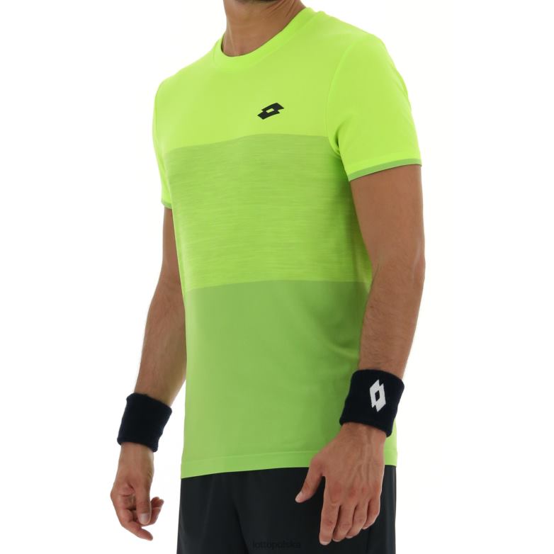 Lotto Męskie - Lotto Człowiek żółty neon pierwsza dziesiątka iii tee sml strój R4DBZ513