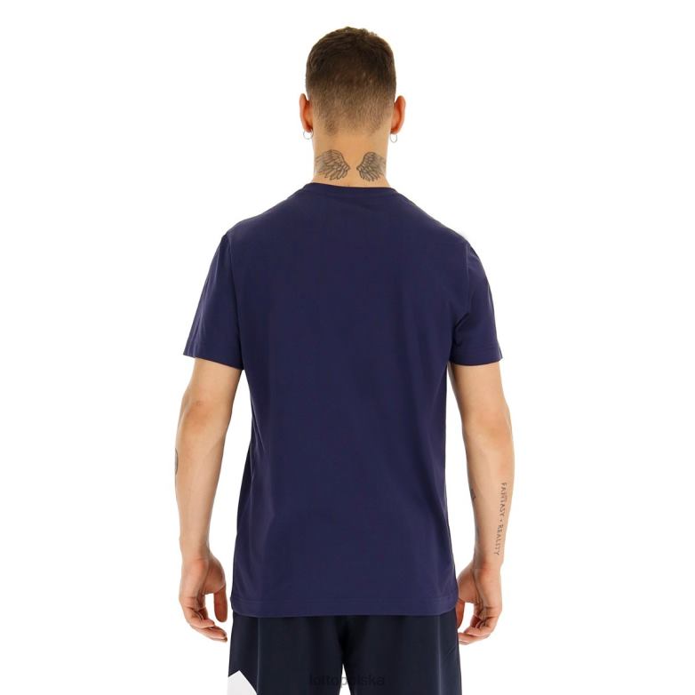 Lotto Męskie - Lotto Człowiek wieczorny błękit koszulka WC22 Anglia strój R4DBZ372