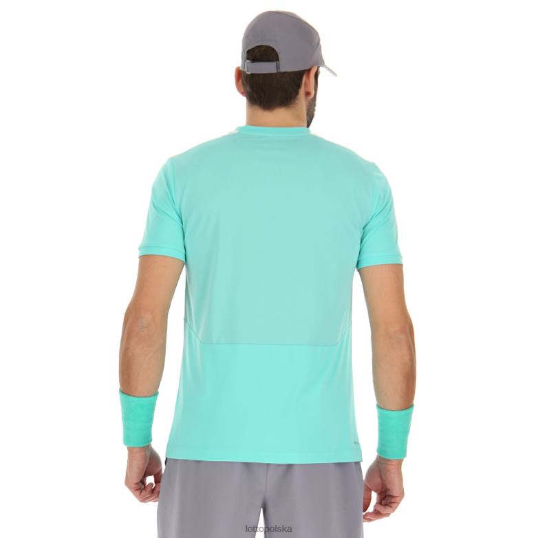 Lotto Męskie - Lotto Człowiek zielony 929c górna koszulka iv 1 strój R4DBZ485