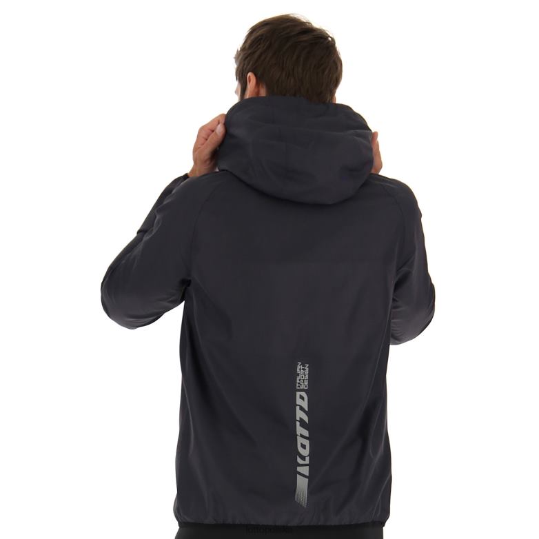 Lotto Męskie - Lotto Człowiek lekkoatletyka Kurtka przeciwwiatrowa typu run fit strój R4DBZ538