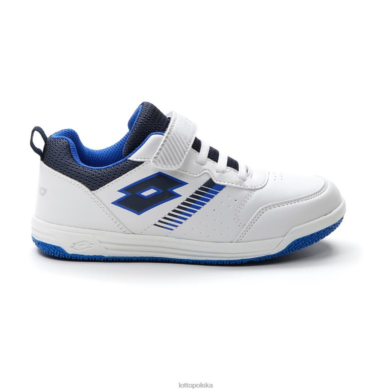 Lotto Polska Buty - Lotto dzieci biały/sukienka niebieska/pacyficzny błękit set as amf xviii cl s buty R4DBZ1076