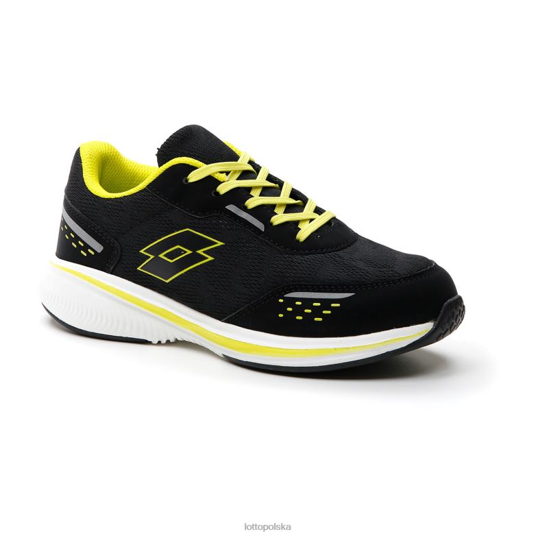 Lotto Polska Buty - Lotto dzieci całość czarna/chłodna szarość 11c/akacja speedevo 600 amf jr buty R4DBZ1089