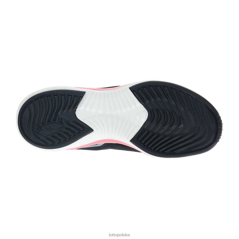 Lotto Polska Buty - Lotto dzieci całość w kolorze czarnym/zimnym szarym 11c/neonowo-purpurowym speedevo 600 amf jr buty R4DBZ1090