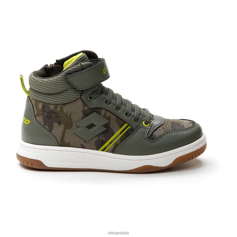 Lotto Polska Buty - Lotto dzieci lekkoatletyka rakieta amf iii mid camo cl s buty R4DBZ1060