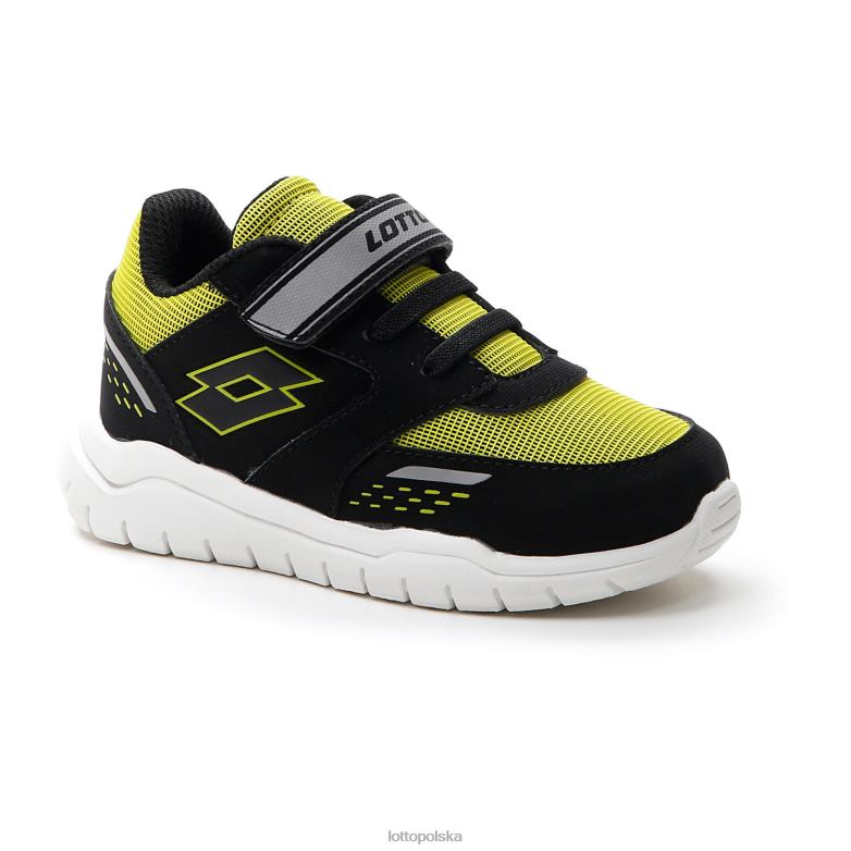 Lotto Polska Buty - Lotto dzieci wszystkie czarne/akacja zielone spacelite amf 2 ii inf s buty R4DBZ1096