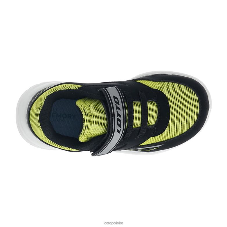 Lotto Polska Buty - Lotto dzieci wszystkie czarne/akacja zielone spacelite amf 2 ii inf s buty R4DBZ1096