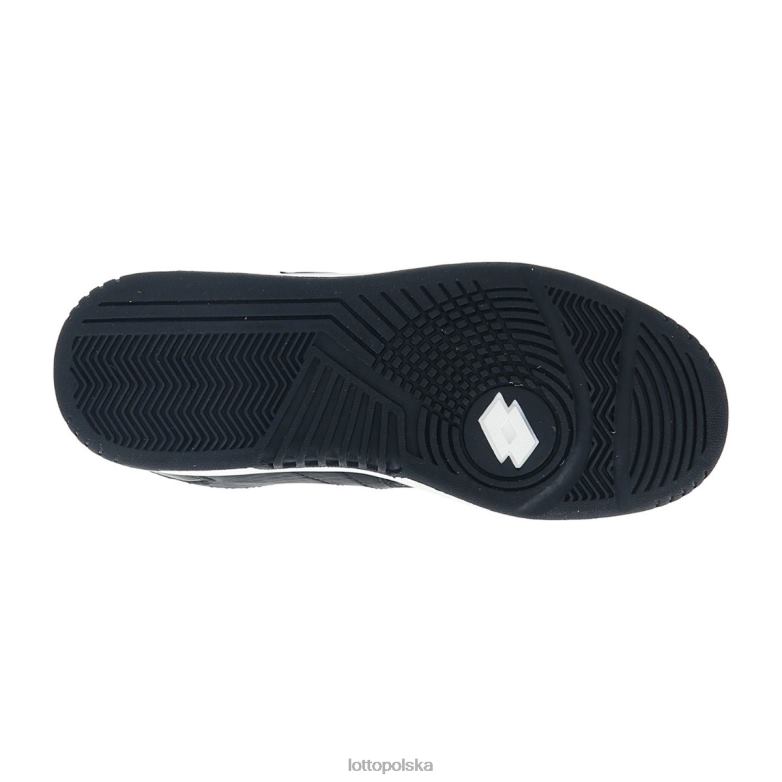 Lotto Polska Buty - Lotto dzieci wszystko czarne rakieta amf ii lth jr buty R4DBZ1061