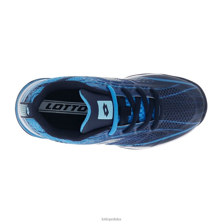 Lotto Polska Buty - Lotto dzieci granatowy/cały biały/niebieski ocean mirage 300 alr jr buty R4DBZ1125