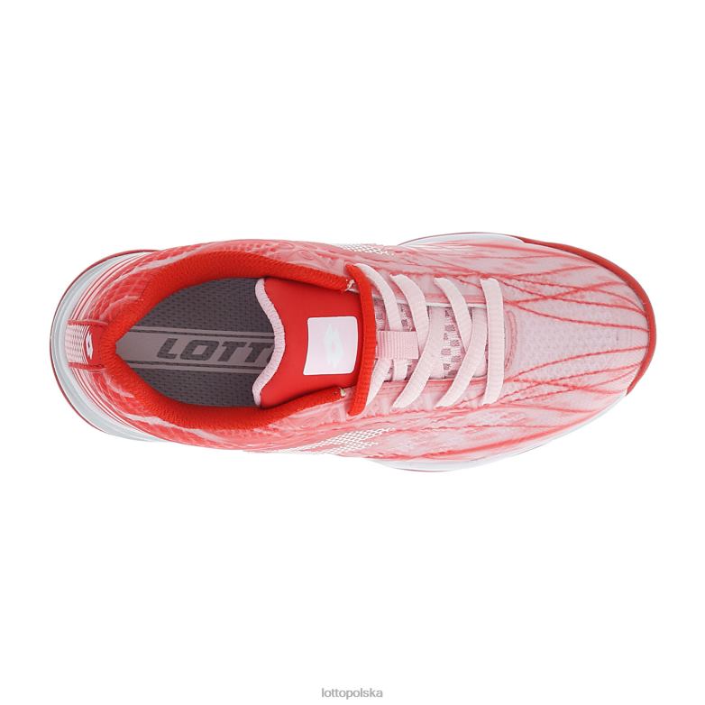 Lotto Polska Buty - Lotto dzieci różowa wiśnia/cały biały/czerwony mak mirage 300 alr jr buty R4DBZ1123