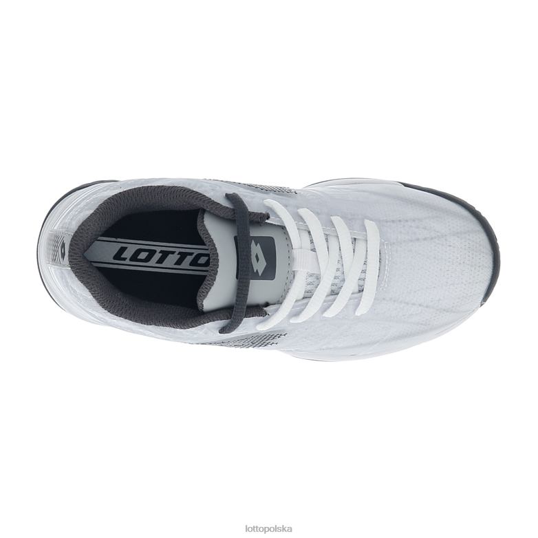 Lotto Polska Buty - Lotto dzieci wszystko w kolorze białym/asfaltowym/szarym mirage 300 alr jr buty R4DBZ1127