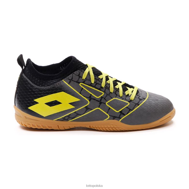 Lotto Polska Buty - Lotto dzieci grawitacyjny tytan/akacja zielona/cała czerń maestro 700 iii id jr buty R4DBZ1118
