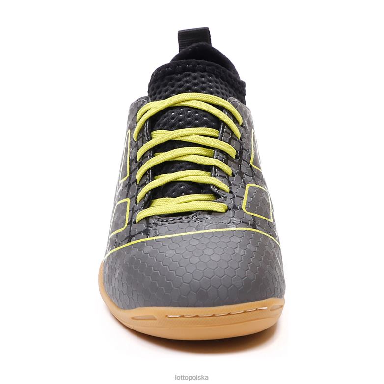 Lotto Polska Buty - Lotto dzieci grawitacyjny tytan/akacja zielona/cała czerń maestro 700 iii id jr buty R4DBZ1118