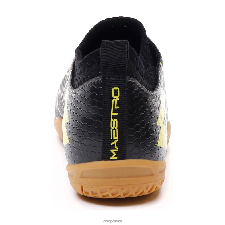 Lotto Polska Buty - Lotto dzieci grawitacyjny tytan/akacja zielona/cała czerń maestro 700 iii id jr buty R4DBZ1118