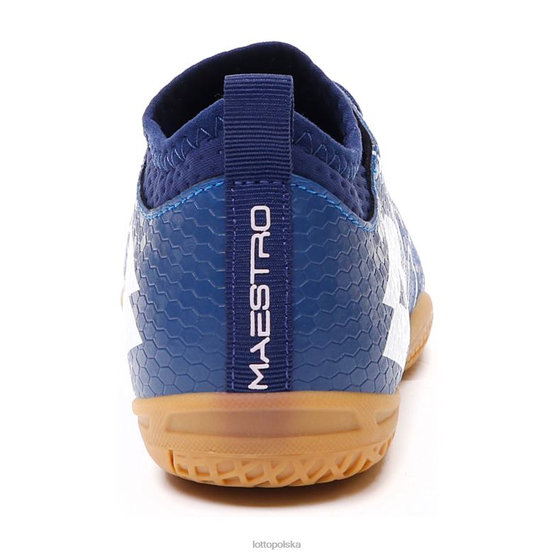 Lotto Polska Buty - Lotto dzieci niebieski spadochroniarz/cały biały/niebieska piwonia maestro 700 iii id jr buty R4DBZ1119