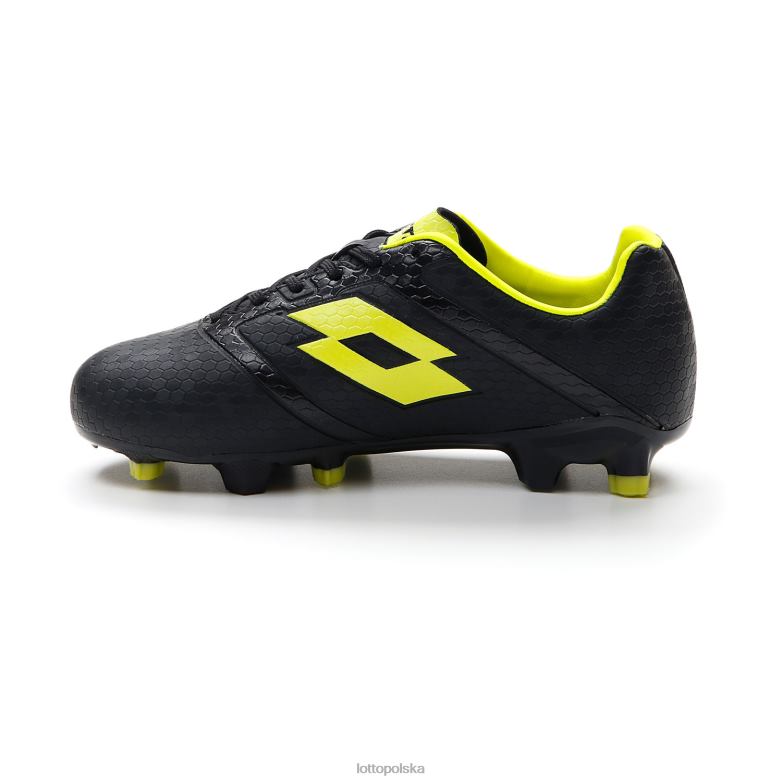 Lotto Polska Buty - Lotto dzieci wszystkie czarne/akacja zielone maestro 700 iv fg jr buty R4DBZ1103