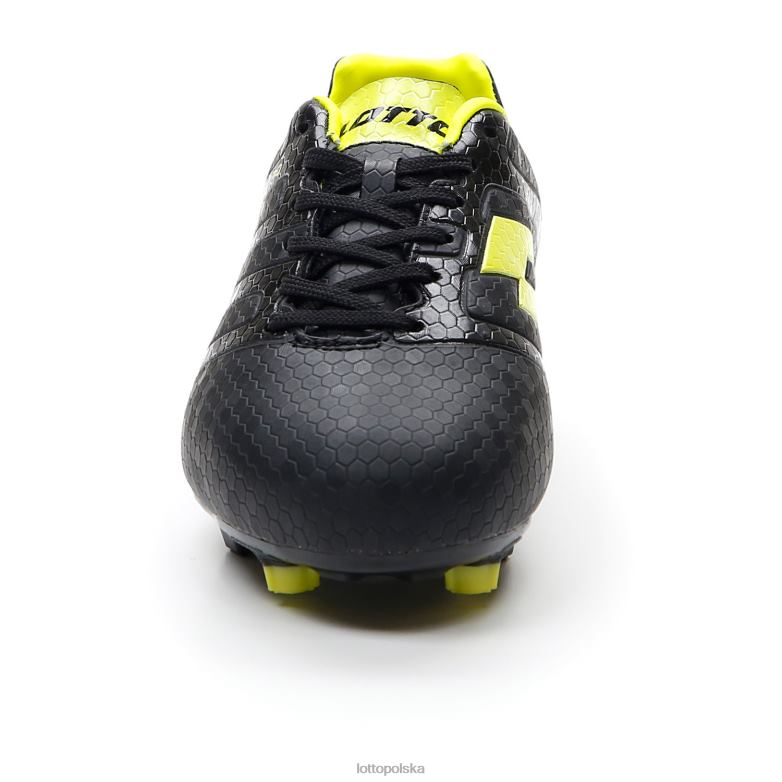 Lotto Polska Buty - Lotto dzieci wszystkie czarne/akacja zielone maestro 700 iv fg jr buty R4DBZ1103