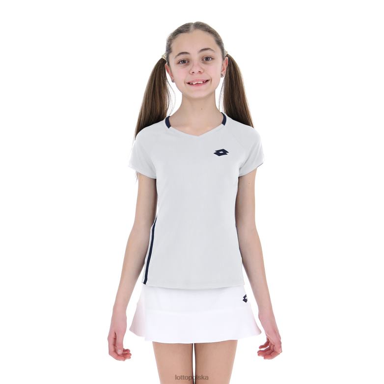 Lotto Polska - Lotto dzieci jasna biel Squadra g ii tee pl strój R4DBZ1175