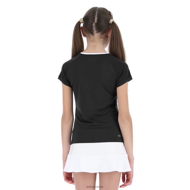 Lotto Polska - Lotto dzieci wszystko czarne Squadra g ii tee pl strój R4DBZ1177