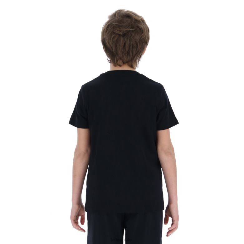 Lotto Polska - Lotto dzieci wszystko czarne smart b ii tee js strój R4DBZ1141