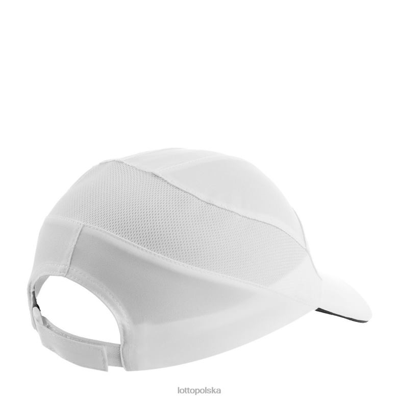 Lotto Polska - Lotto kobieta jasny biały/cały czarny kobieta z czapką tenisową akcesoria R4DBZ1033