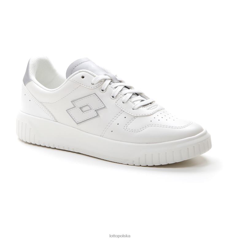 Lotto Polska - Lotto kobieta biały/srebrny metal 2 Wenus W buty R4DBZ735