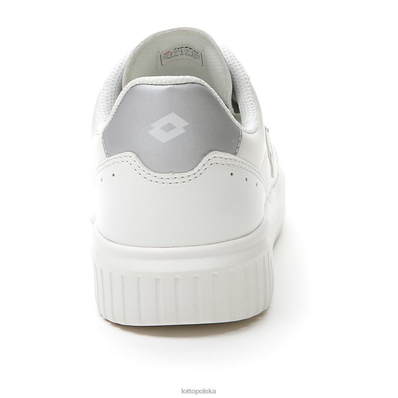 Lotto Polska - Lotto kobieta biały/srebrny metal 2 Wenus W buty R4DBZ735