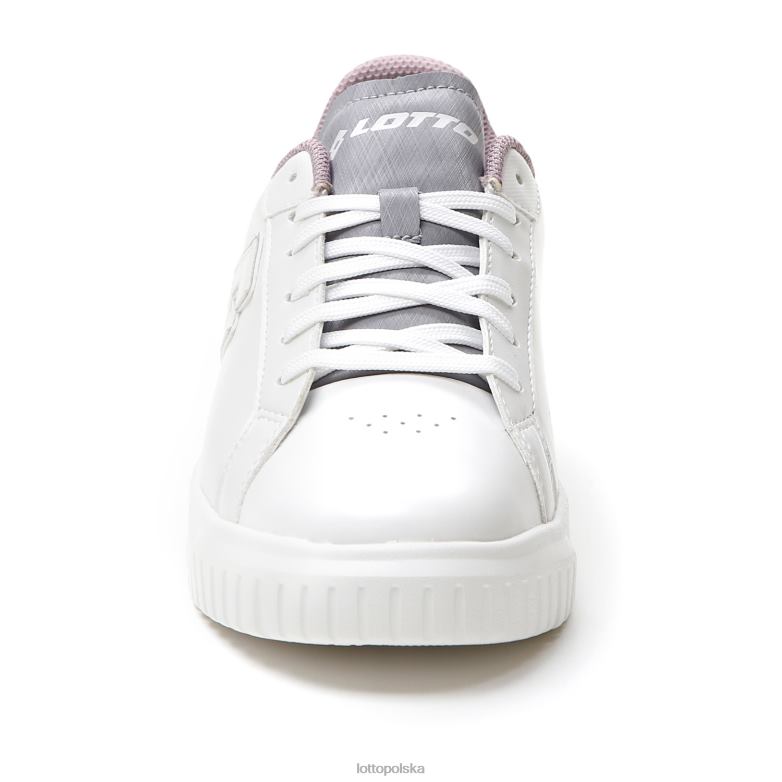 Lotto Polska - Lotto kobieta biały/szary mewy/fiolet przepiórczy Venus Amf II Color W buty R4DBZ717