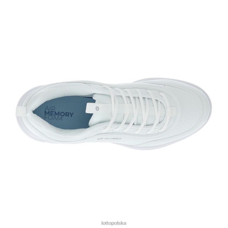 Lotto Polska - Lotto kobieta biały uwielbiam jeździć amf v prime buty R4DBZ715