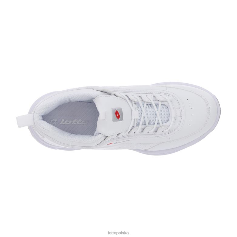 Lotto Polska - Lotto kobieta cały biały/ognisty czerwony kocham jeździć prime ii w buty R4DBZ725