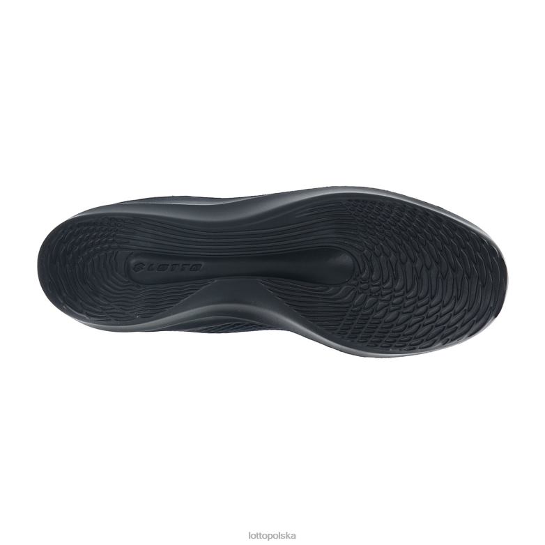 Lotto Polska - Lotto kobieta cały czarny/grawitacyjny tytan luna amf 2 w buty R4DBZ723