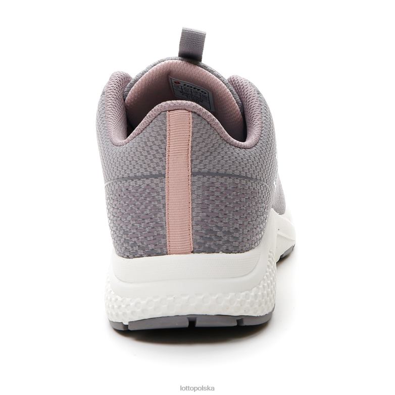 Lotto Polska - Lotto kobieta mewa szary/srebrny metal 2/fiolet przepiórczy kibra amf w buty R4DBZ720