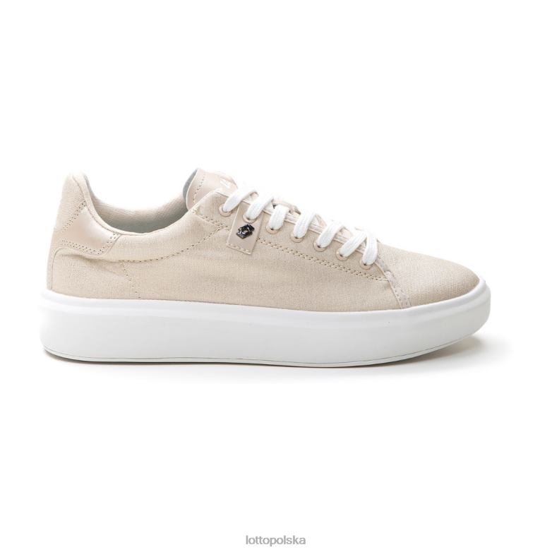 Lotto Polska - Lotto kobieta tapioka biała 1973 AMF Bold Metal CVS W buty R4DBZ732