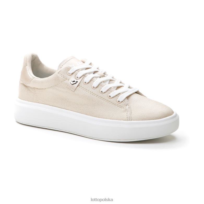 Lotto Polska - Lotto kobieta tapioka biała 1973 AMF Bold Metal CVS W buty R4DBZ732